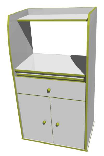 Meuble micro-onde
