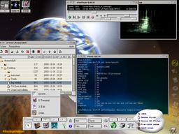 Capture d'écran d'XFCE